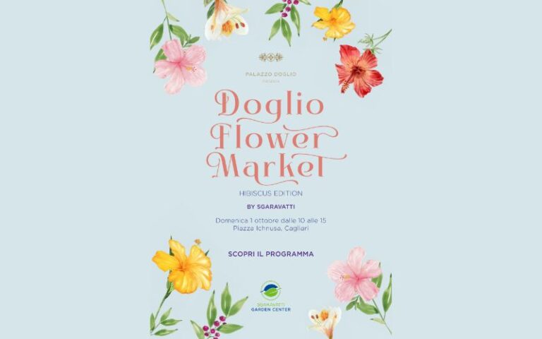 gli hibiscus al Doglio Flower Market