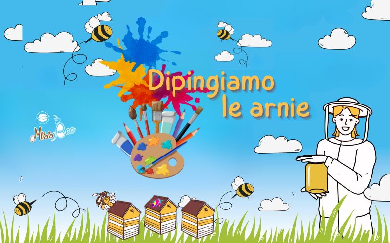 Le api di Miss Bee, Dipingiamo le arnie